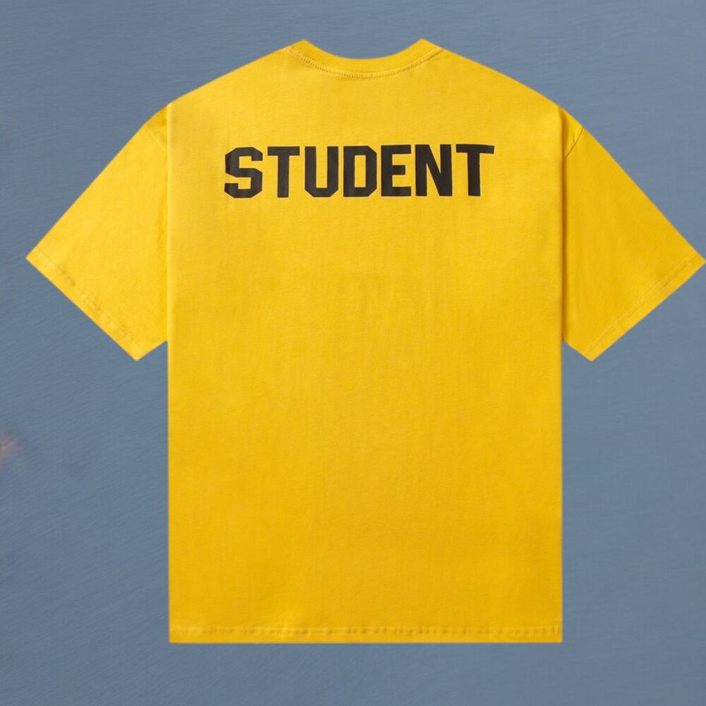 Gallery Dept Men's Yellow Short Sleeve T-Shirt - Picture 2 of 3